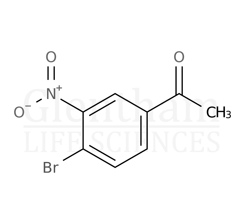 4''-Bromo-3''-nitroacetophenone Structure