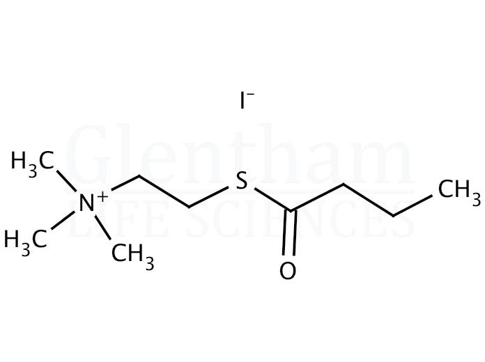 Structure for  Butyrylthiocholine iodide  (1866-16-6)