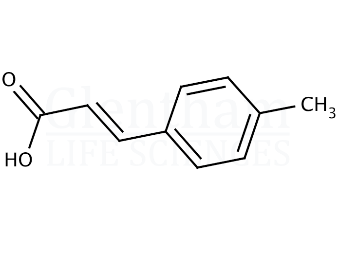 4-Methylcinnamic acid Structure