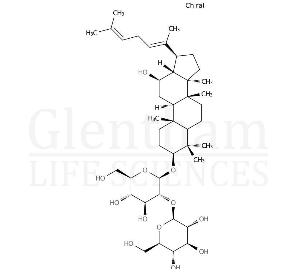 Structure for Ginsenoside Rg5 (186763-78-0)