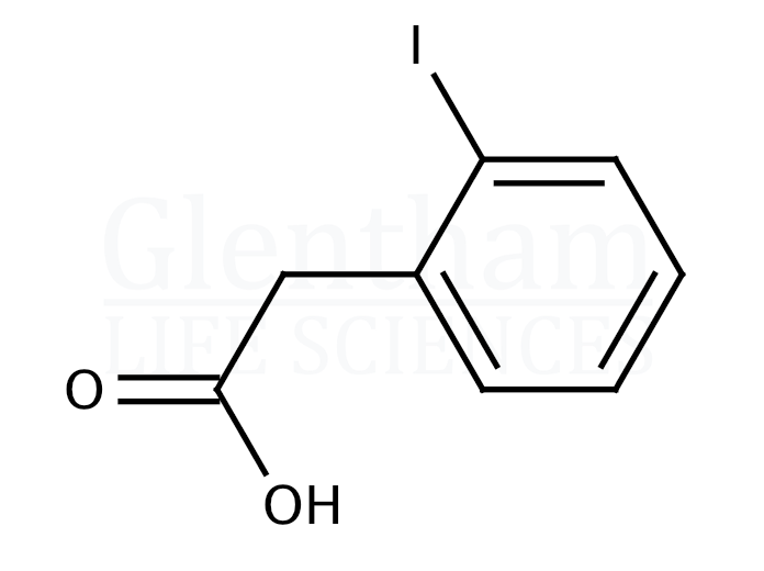 Structure for 2-Iodophenylacetic acid