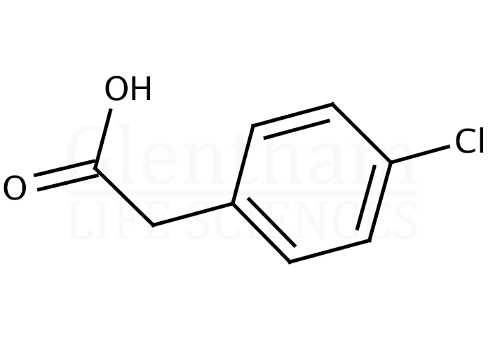 Structure for 4-Chlorophenylacetic acid (1878-66-6)