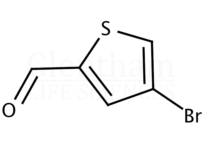 4-Bromothiophene-2-carboxaldehyde Structure