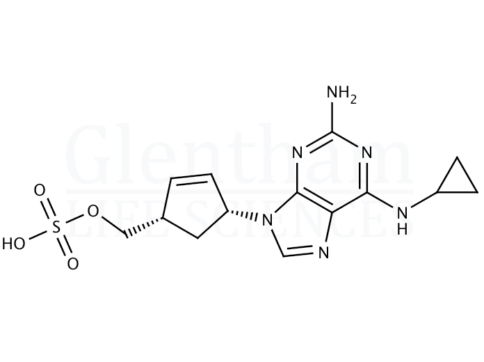 Structure for Abacavir sulfate