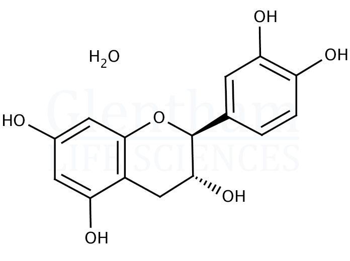 Structure for (-)-Catechin