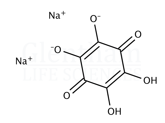 Tetrahydroxy-p-benzoquinone disodium salt Structure