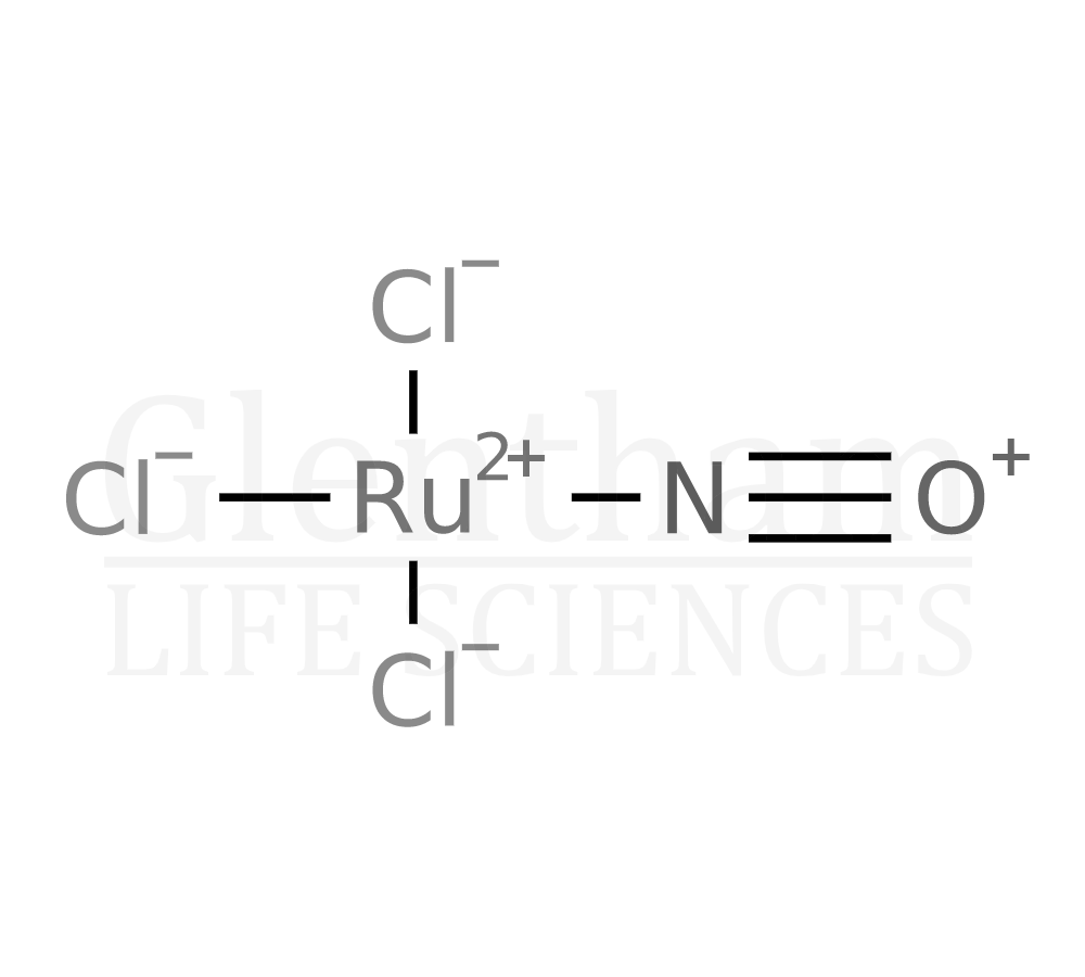 Ruthenium nitrosyl chloride hydrate, 99.95% (metals basis) Structure