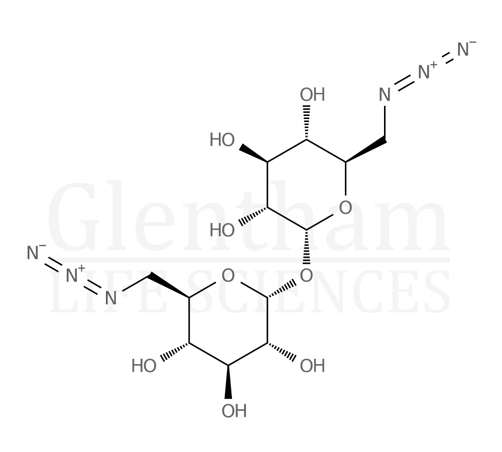 Structure for 6,6''-Diazido-6,6''-dideoxy-α,α-D-trehalose