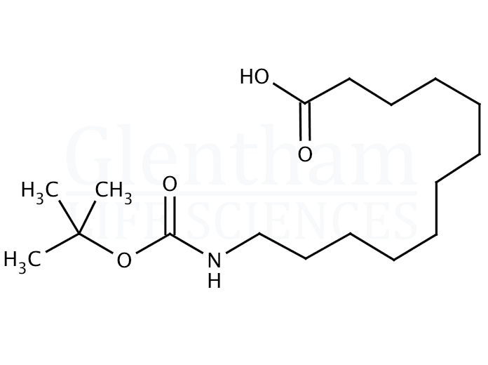 Structure for Boc-12-Ado-OH  