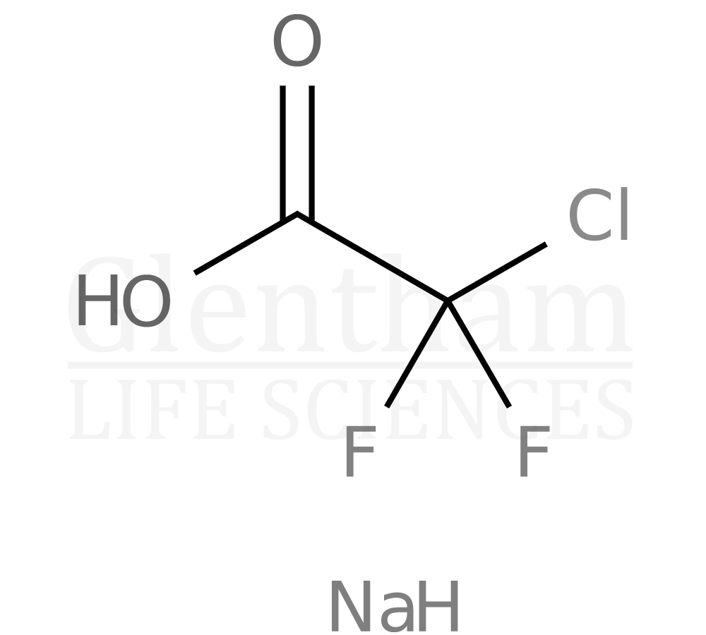 Structure for Sodium chlorodifluoroacetate