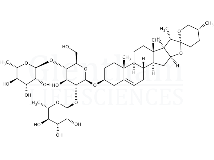 Structure for  Dioscin  (19057-60-4)