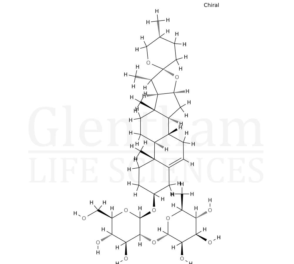 Structure for Prosapogenin A (19057-67-1)