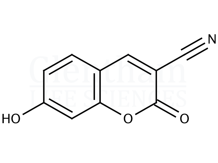 3-Cyanoumbelliferone Structure