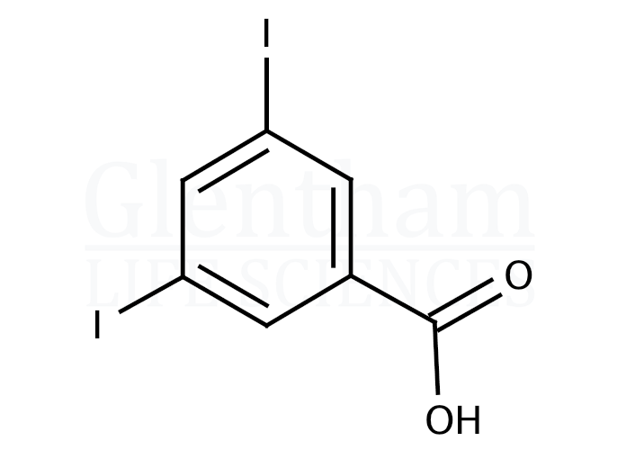 3,5-Diiodobenzoic acid Structure