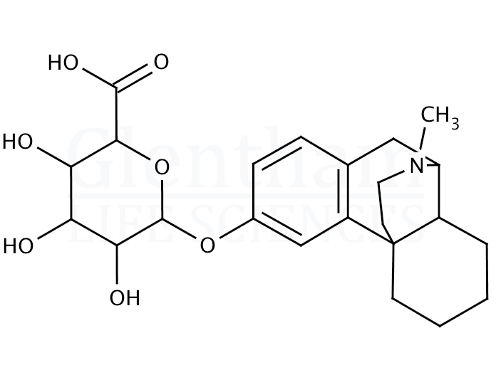 Dextrorphan O-b-D-glucuronide Structure