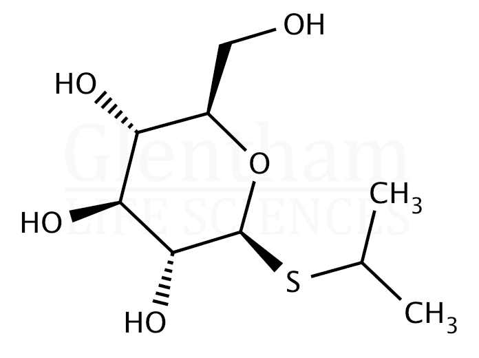 Isopropyl β-D-thioglucopyranoside Structure