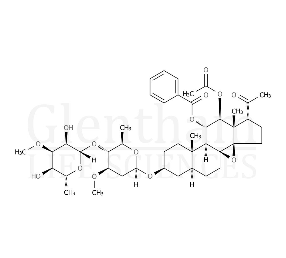 Structure for  Tenacissoside I  (191729-44-9)