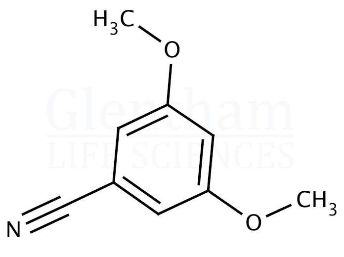 3,5-Dimethoxybenzonitrile Structure