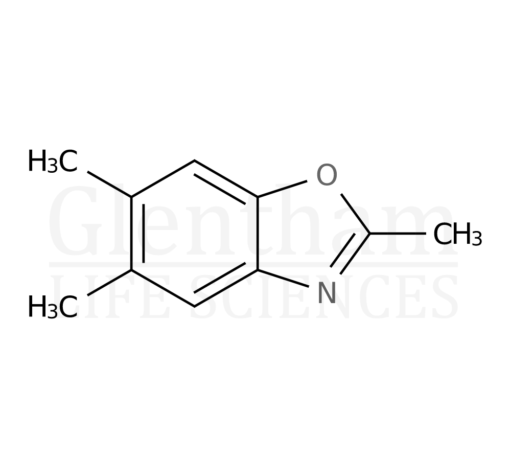 2,5,6-Trimethyl-benzoxazole  Structure