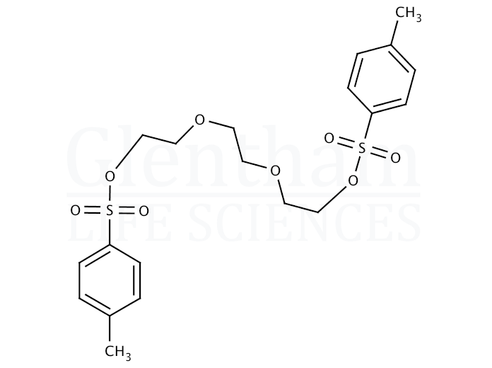 Tri(ethylene glycol) di-p-toluenesulfonate Structure