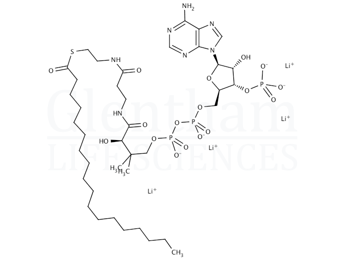 Structure for Stearoyl coenzyme A lithium salt