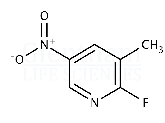 Structure for 2-Fluoro-5-nitro-3-picoline (2-Fluoro-3-methyl-5-nitropyridine)