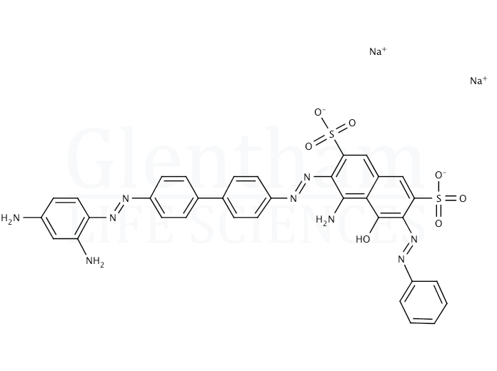 Chlorazol Black (C.I. 30235) Structure