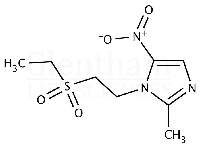 Structure for Tinidazole (19387-91-8)