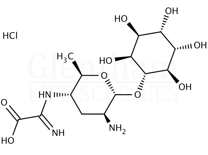 Kasugamycin hydrochloride Structure