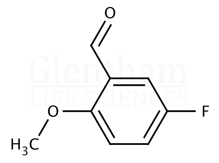 5-Fluoro-2-methoxybenzaldehyde Structure