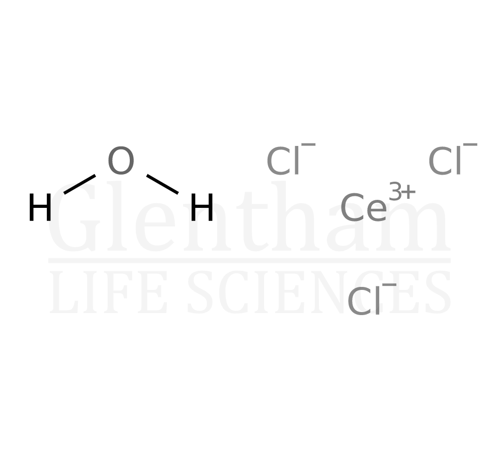 Cerium(III) chloride hydrate, 99.99% Structure