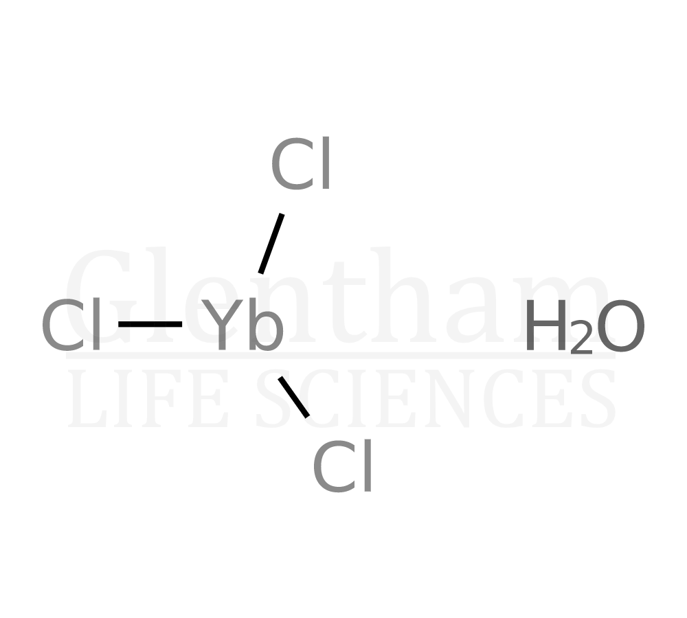 Ytterbium chloride hydrate, 99.999% Structure