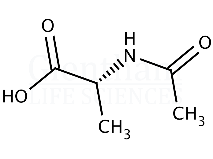 N-Acetyl-D-alanine Structure