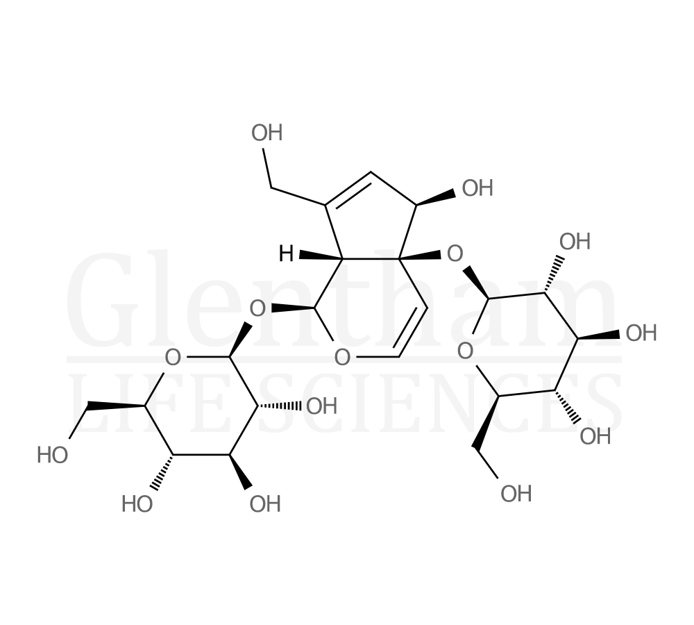 Structure for  Melittoside  (19467-03-9)