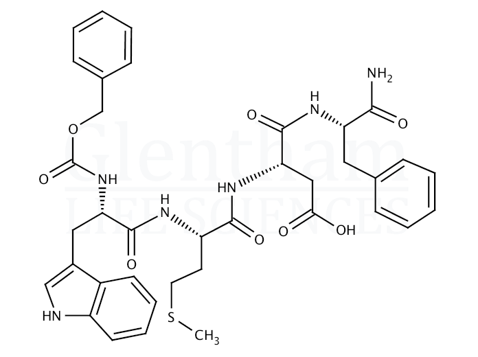 Structure for Cholecystokinin Fragment 30-33 Amide