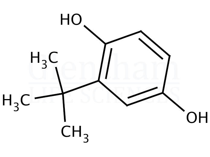 tert-Butylhydroquinone Structure