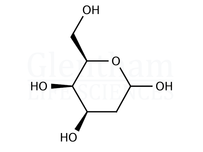 Structure for 2-Deoxy-D-galactose (1949-89-9)