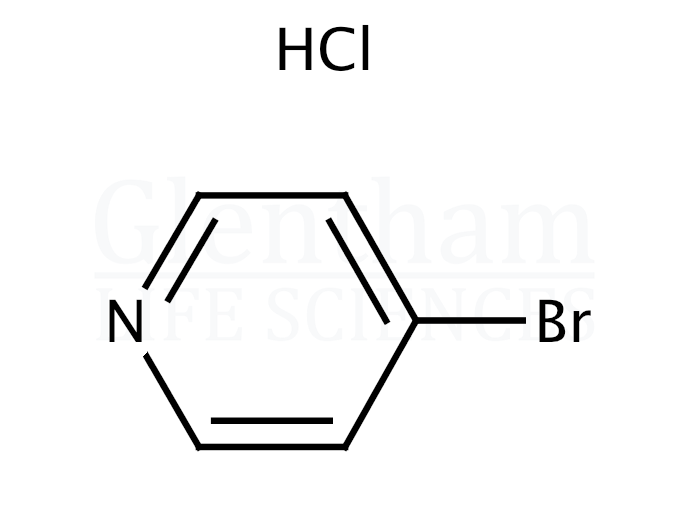Structure for 4-Bromopyridine hydrochloride