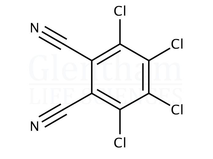 Tetrachlorophthalonitrile Structure