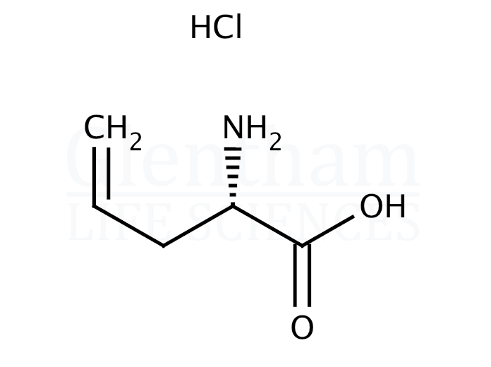 L-2-Allylglycine hydrochloride Structure