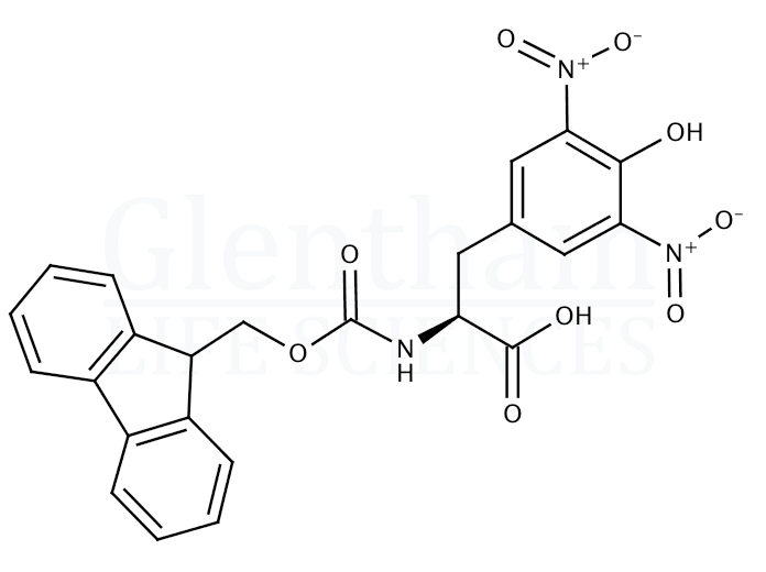 Fmoc-3,5-dinitro-L-tyrosine Structure