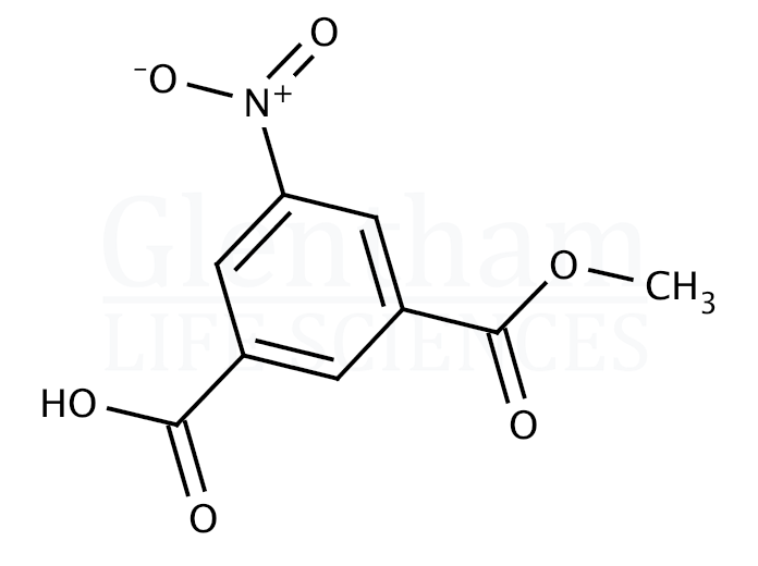 Monomethyl-5-nitroisophthalate Structure