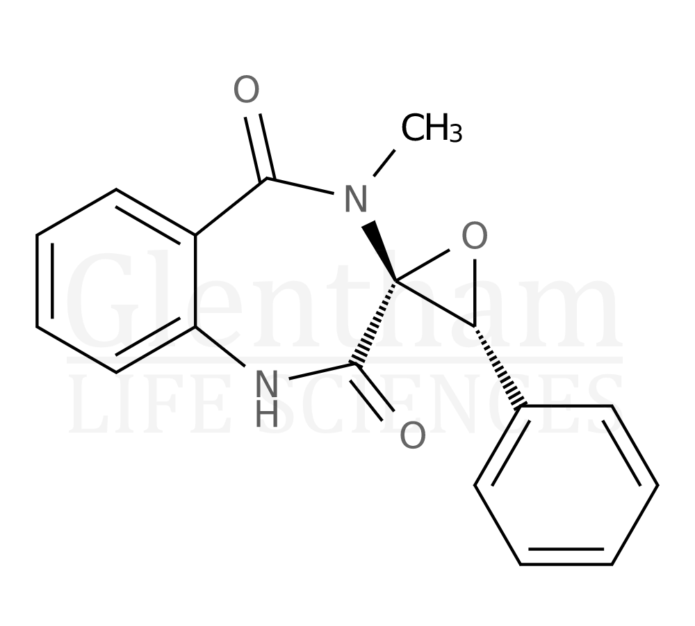 Structure for Cyclopenin (19553-26-5)