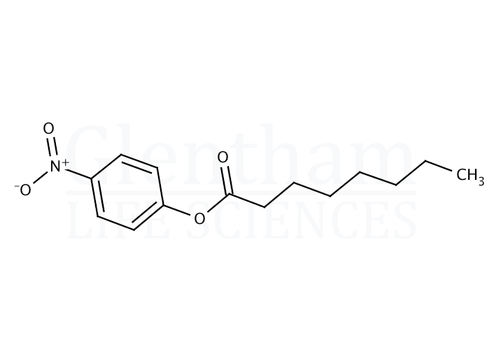 4-Nitrophenyl caprylate Structure