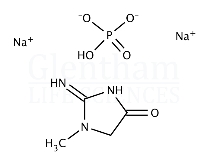 Large structure for  Disodium (1-methyl-4-oxoimidazolidin-2-ylidene)phosphoramidate  (19604-05-8)