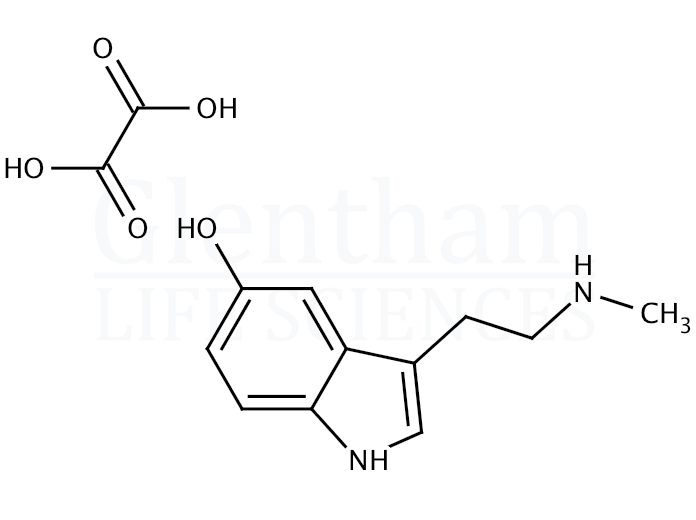 Nω-Methyl-5-hydroxyxadtryptxadamine oxalate salt Structure