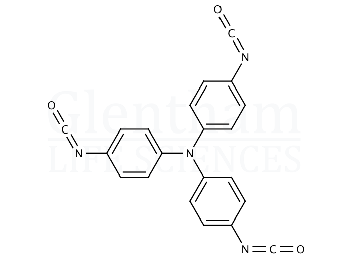 Tris(p-isocyanatophenyl)amine Structure