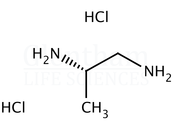 Structure for S-(-)-1,2-Diaminopropane dihydrochloride