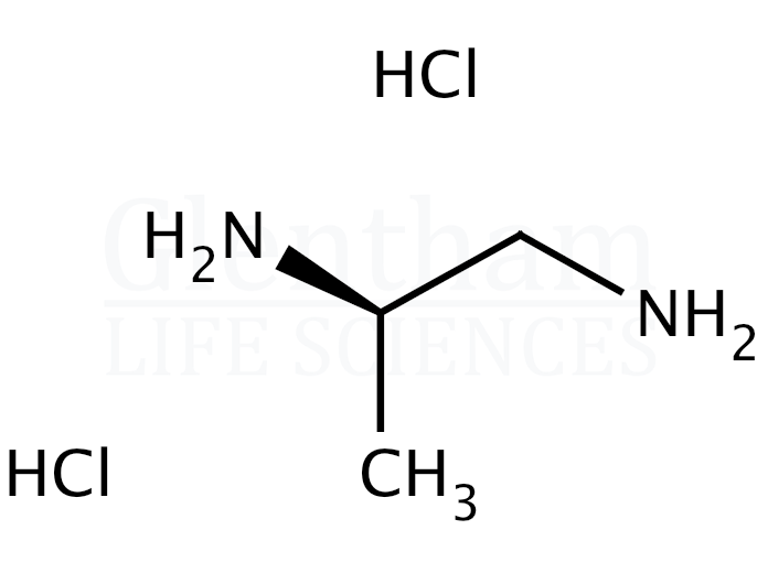 R-(+)-1,2-Diaminopropane dihydrochloride Structure