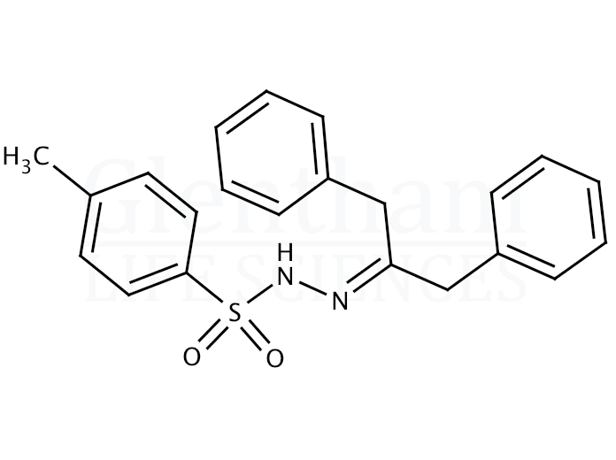 1,3-Diphenylacetone p-tosylhydrazone Structure